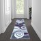 Flash Furniture Purple 2' x 7' Modern Swirl Pattern Area Rug OKR-RG1103-27-PU-GG - alternate 1